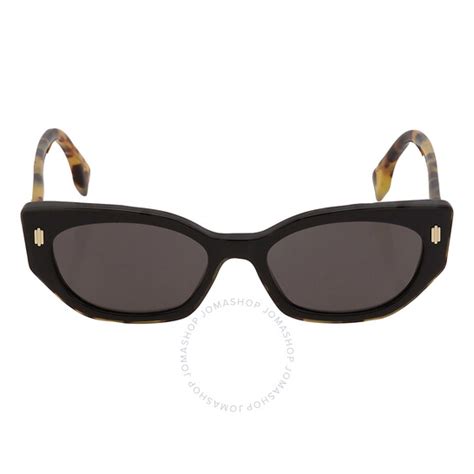 fendi fe40018i|Fendi Smoke Cat Eye Ladies Sunglasses FE40018I .